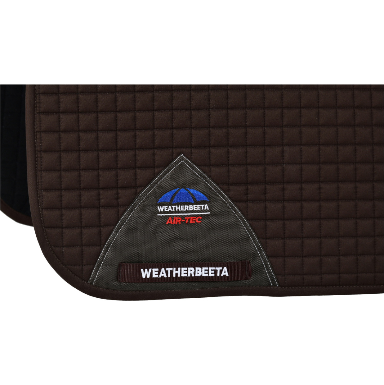 2025 Weatherbeeta Prime Air-Tec Dressage Saddle Pad 1028250 - Chocolate